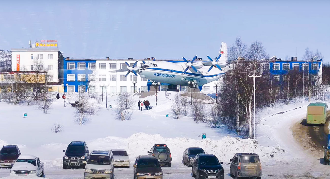Магаданский аэропорт в пос. Сокол