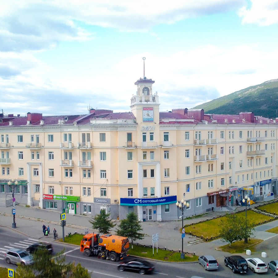 Магадан: центр города