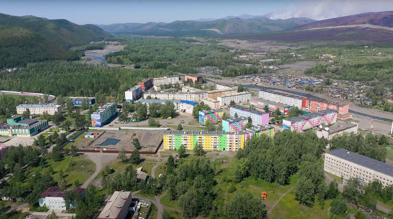 Поселок Усть-Омчуг, Магаданская область