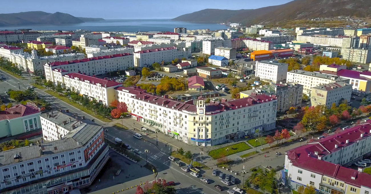 Улицы города Магадана